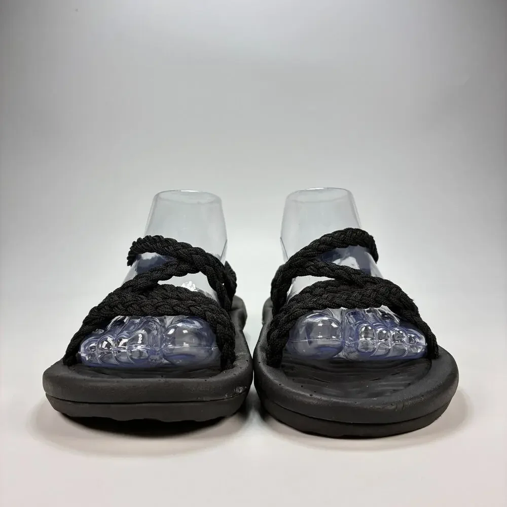 Megnya Black Hiking Arch Support Comfortable Outdoor Sandals Women's Size 8 - Picture 2 of 8
